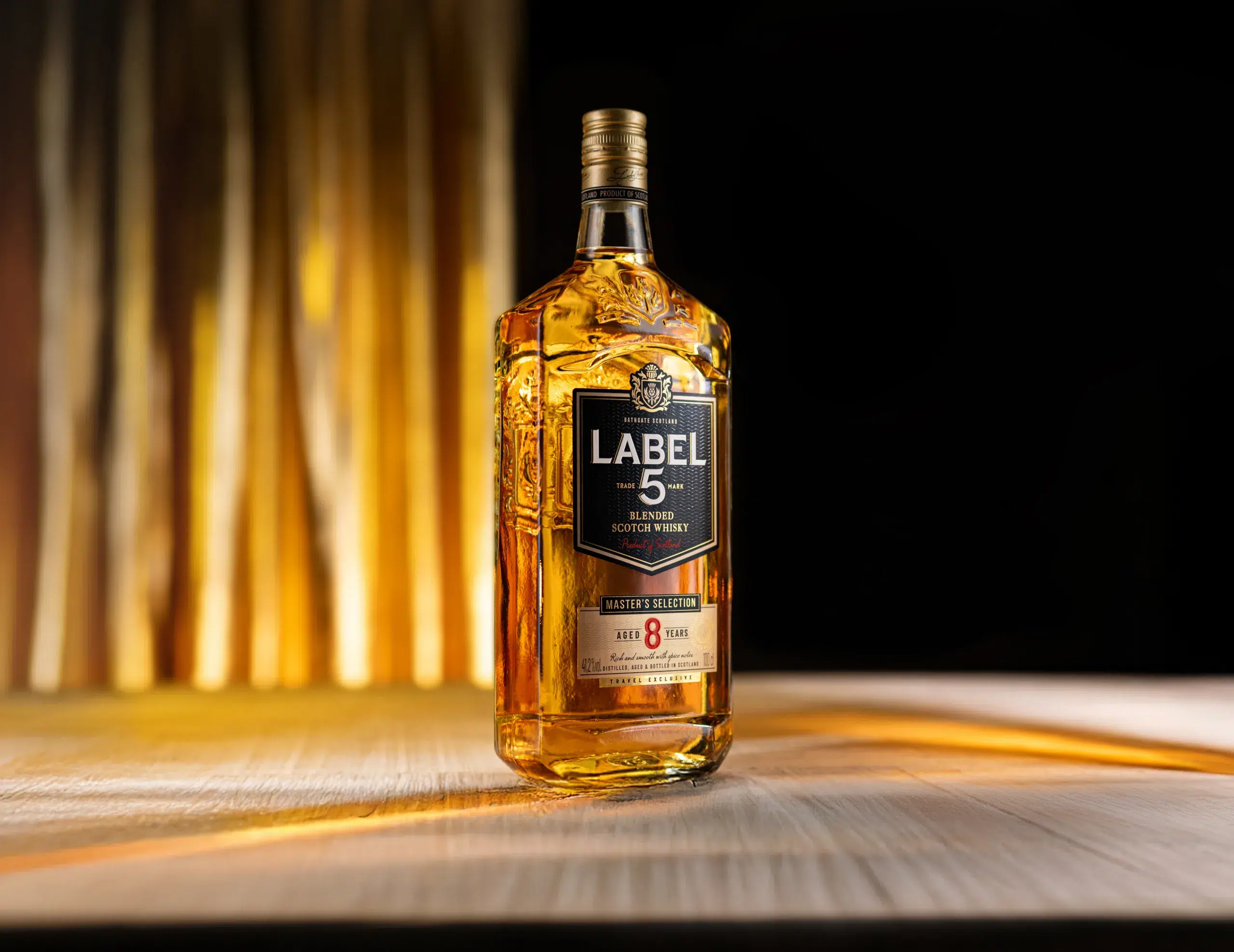 Bottle LABEL 5 8 Year Old Travel Retail Exclusive