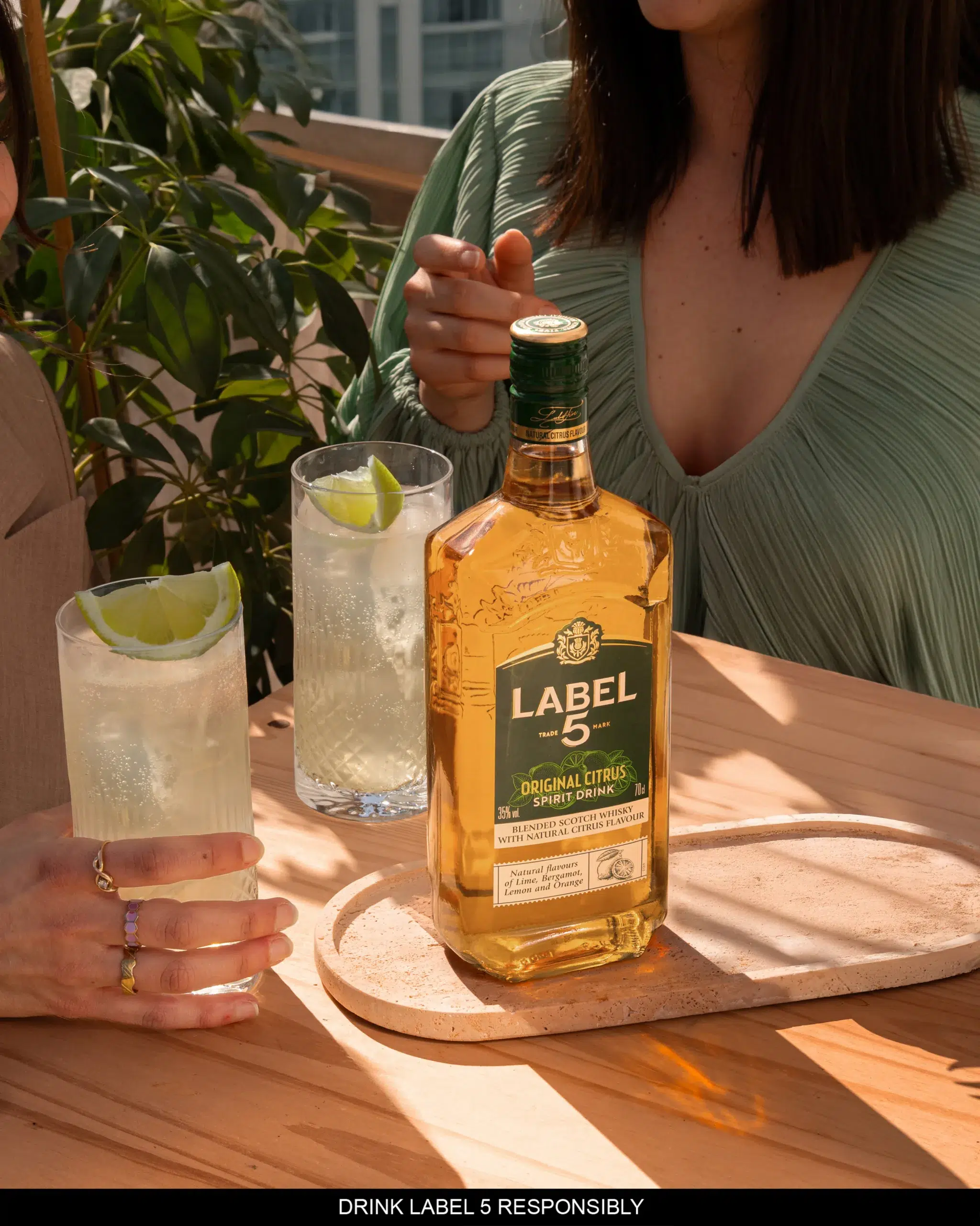 LABEL 5 Original Citrus Spirit Drink - Highball cocktails and friends